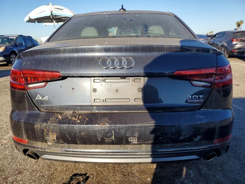 2017 Audi A4 მანქანა იყიდება აუქციონზე, vin: WAUENAF41HN014718, აუქციონის ნომერი: 45890136