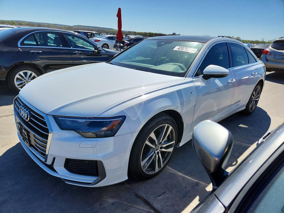 42075986 :رقم المزاد ، WAUK2AF27LN002236 vin ، 2020 Audi A6 مزاد بيع