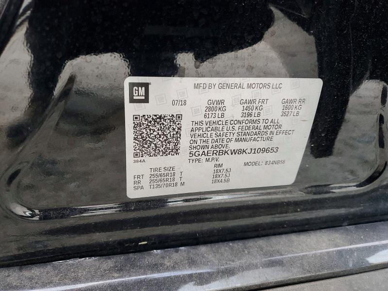 Aukcja sprzedaży 2019 Buick Enclave, vin: 5GAERBKW8KJ109653, numer aukcji: 48111836