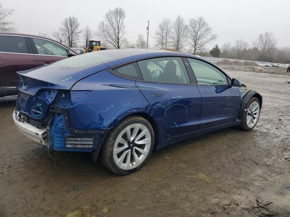 Aukcja sprzedaży 2021 Tesla Model 3, vin: 5YJ3E1EB9MF849534, numer aukcji: 78030215