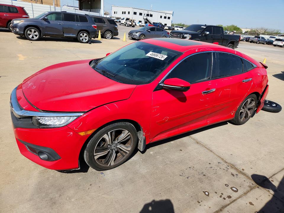 46666726 :رقم المزاد ، 2HGFC1F91GH632641 vin ، 2016 Honda Civic مزاد بيع