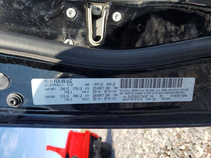 46694266 :رقم المزاد ، 3C4PDCBG7KT784357 vin ، 2019 Dodge Journey مزاد بيع