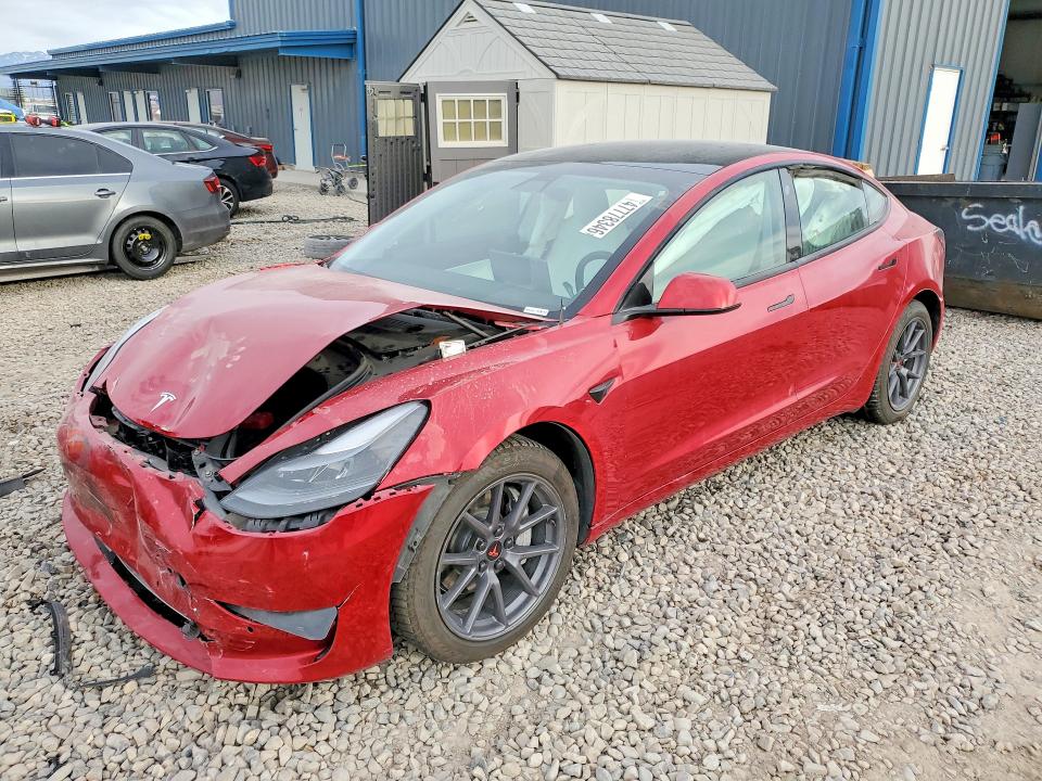 2021 Tesla Model 3 მანქანა იყიდება აუქციონზე, vin: 5YJ3E1EB9MF874322, აუქციონის ნომერი: 47778346