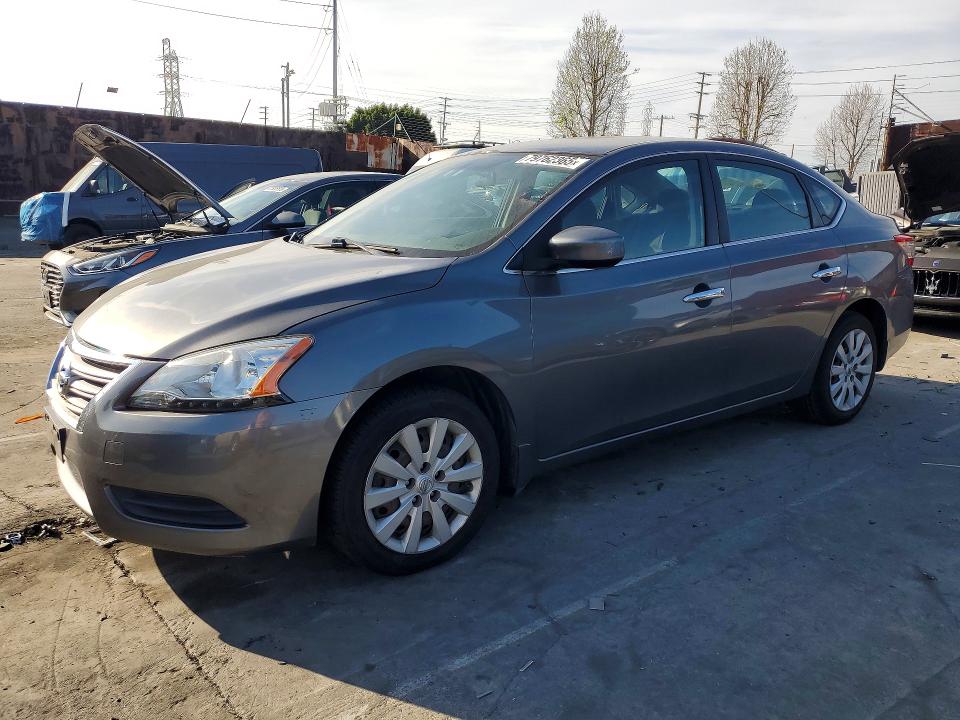 2015 Nissan Sentra მანქანა იყიდება აუქციონზე, vin: 3N1AB7AP1FL673462, აუქციონის ნომერი: 79762365