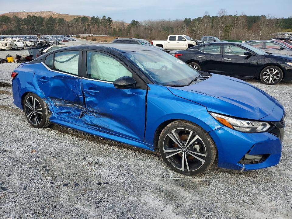 2021 Nissan Sentra მანქანა იყიდება აუქციონზე, vin: 3N1AB8DV2MY319935, აუქციონის ნომერი: 79353445