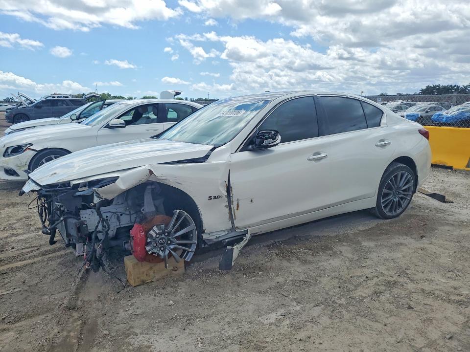 Aukcja sprzedaży 2018 Infiniti Q50, vin: JN1FV7AR0JM700387, numer aukcji: 47099106