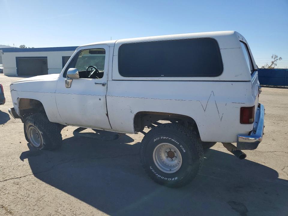 1988 Chevrolet Blazer მანქანა იყიდება აუქციონზე, vin: 1GNEV18K6JF180206, აუქციონის ნომერი: 46297006