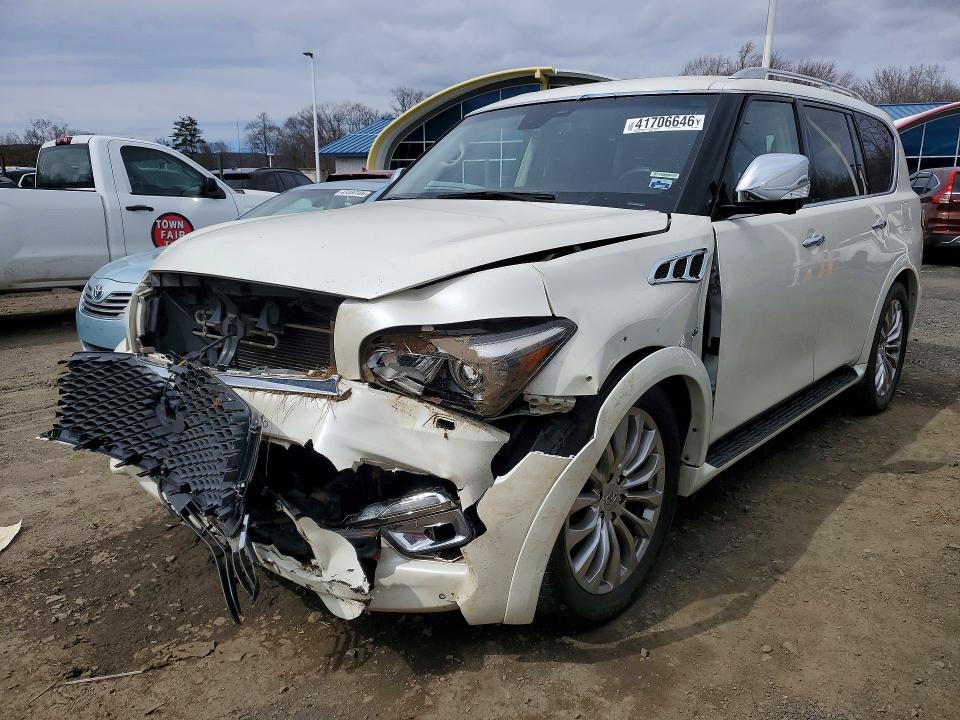 41706646 :رقم المزاد ، JN8AZ2NEXH9153538 vin ، 2017 Infiniti Qx80 مزاد بيع
