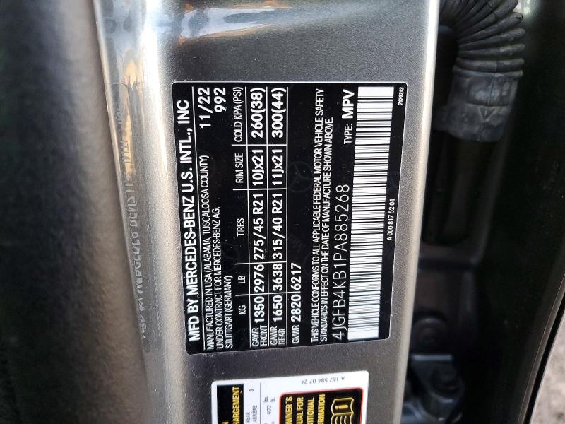 Продажа на аукционе авто 2023 Mercedes-benz Gle, vin: 4JGFB4KB1PA885268, номер лота: 46399546