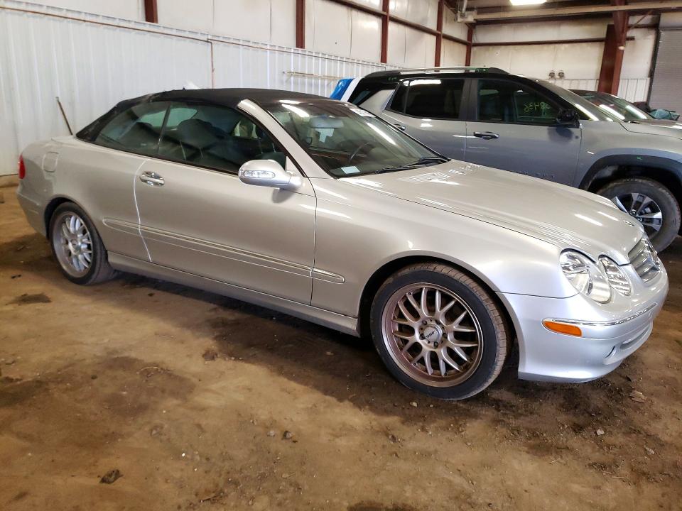 2005 Mercedes-benz Clk მანქანა იყიდება აუქციონზე, vin: WDBTK65G65T041804, აუქციონის ნომერი: 46517646