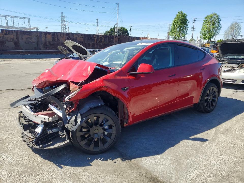 Auction sale of the 2022 Tesla Model Y, vin: 7SAYGDEE7NA019602, lot number: 45779906