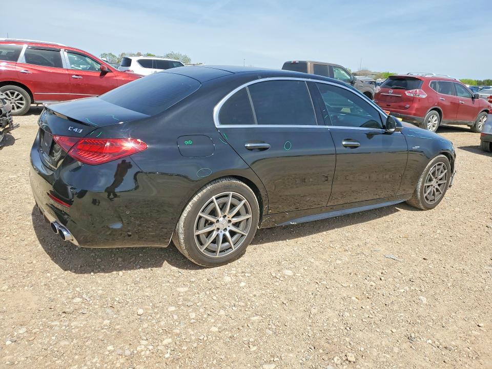 2023 Mercedes-benz C მანქანა იყიდება აუქციონზე, vin: W1KAF8HB7PR081730, აუქციონის ნომერი: 46144516