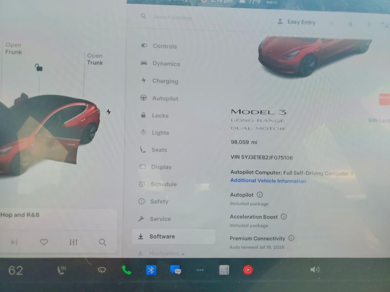 Продажа на аукционе авто 2018 Tesla Model 3, vin: 5YJ3E1EB2JF075106, номер лота: 41699866