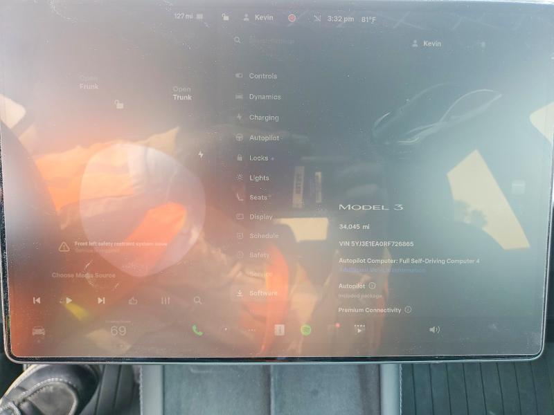 Aukcja sprzedaży 2024 Tesla Model 3, vin: 5YJ3E1EA0RF726865, numer aukcji: 48120806