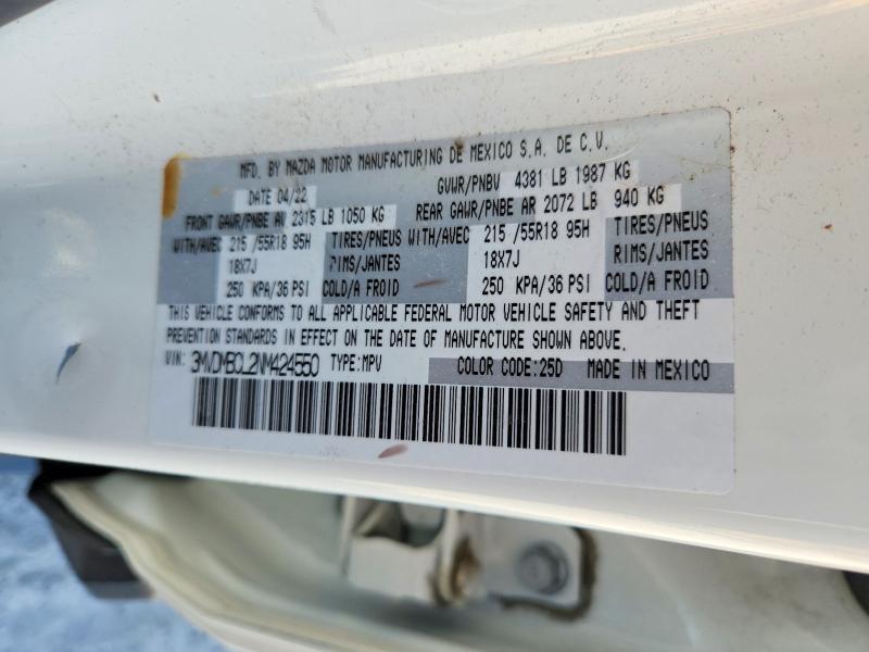 Aukcja sprzedaży 2022 Mazda Cx-30, vin: 3MVDMBCL2NM424550, numer aukcji: 45609976
