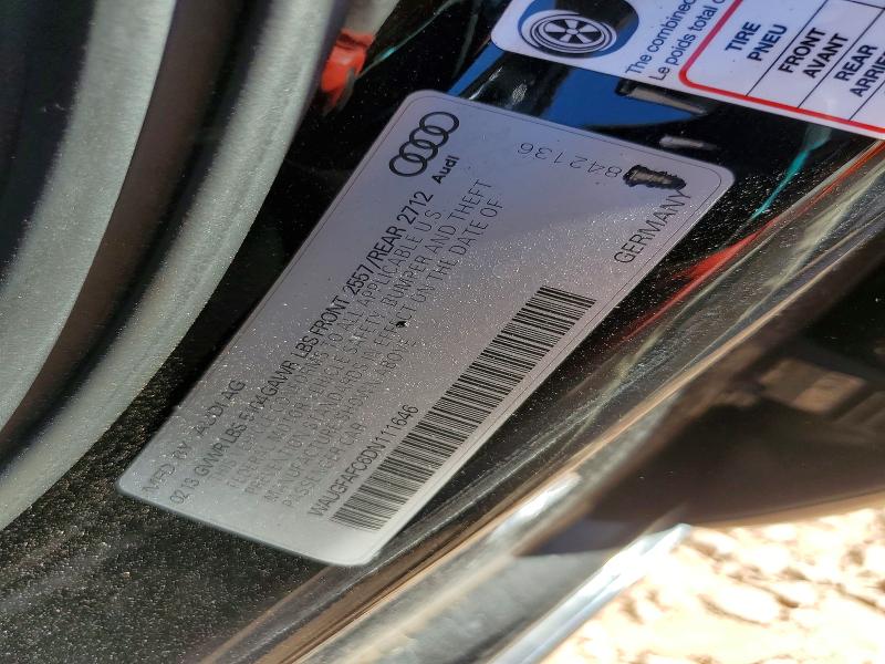 Продажа на аукционе авто 2013 Audi A6, vin: WAUGFAFC6DN111646, номер лота: 46763126