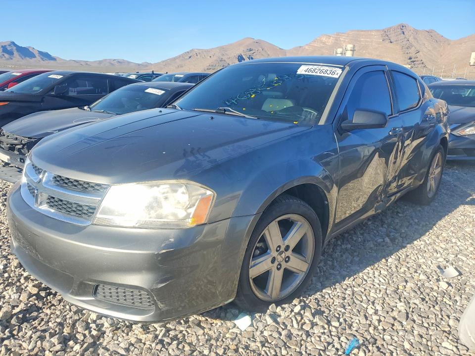 Продаж на аукціоні авто 2013 Dodge Avenger, vin: 1C3CDZAB2DN707569, номер лоту: 46826836