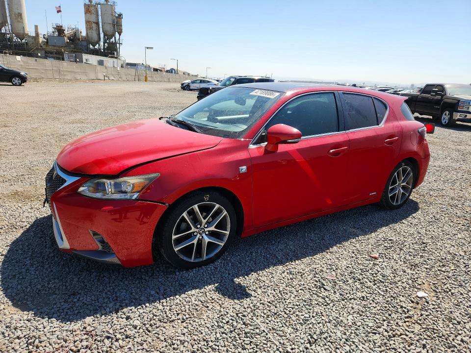Auction sale of the 2015 Lexus Ct 200h, vin: JTHKD5BH8F2221970, lot number: 47189086