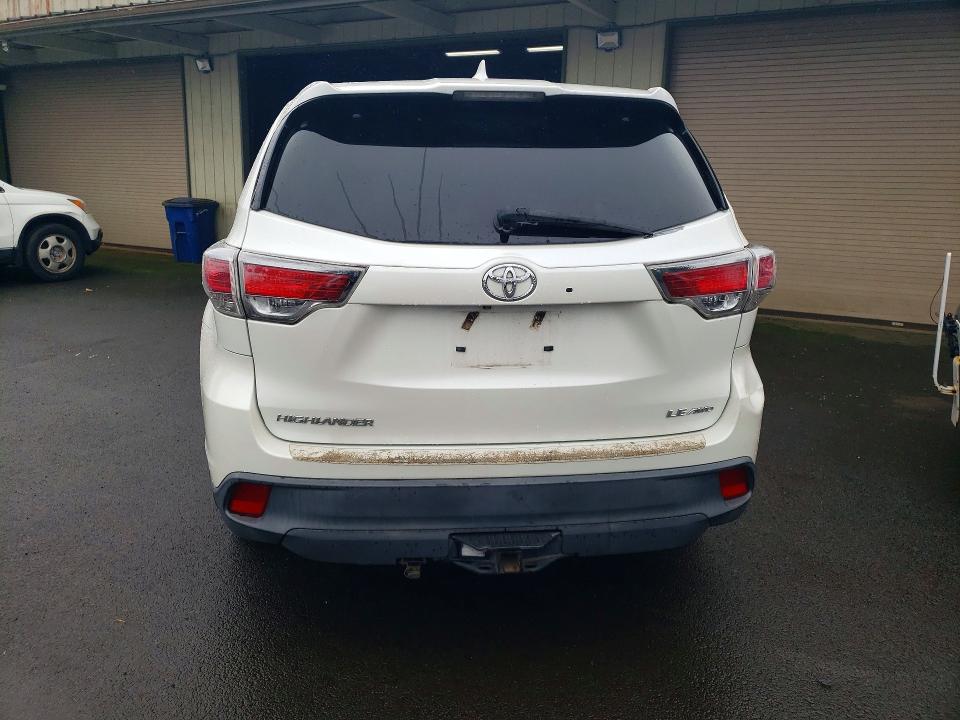 Aukcja sprzedaży 2016 Toyota Highlander, vin: 5TDBKRFH1GS315787, numer aukcji: 46764156