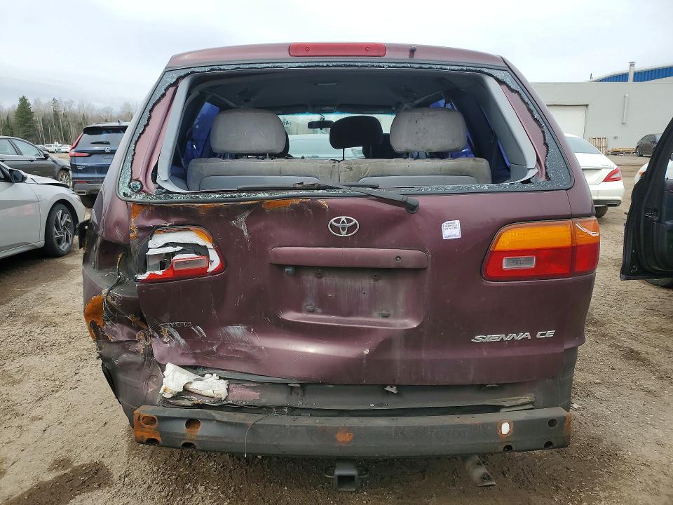 46459846 :رقم المزاد ، 4T3ZF19C6YU236443 vin ، 2000 Toyota Sienna مزاد بيع