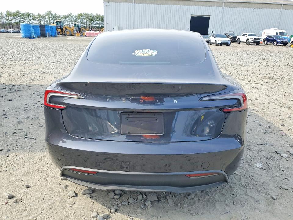 2025 Tesla Model 3 მანქანა იყიდება აუქციონზე, vin: 5YJ3E1EA0SF070575, აუქციონის ნომერი: 47951886