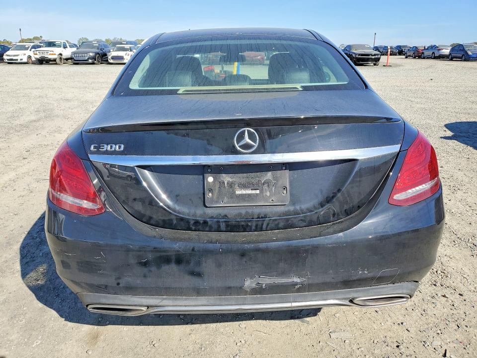 41966046 :رقم المزاد ، 55SWF4JB6FU065475 vin ، 2015 Mercedes-benz C مزاد بيع