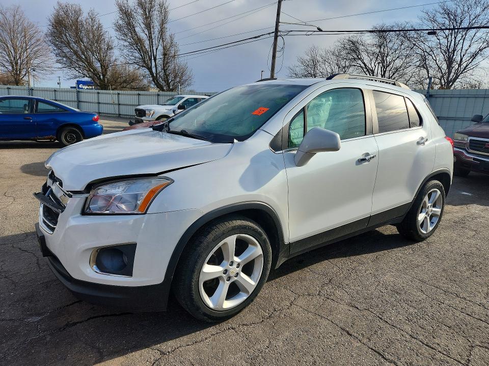 45708176 :رقم المزاد ، KL7CJMSB4GB700163 vin ، 2016 Chevrolet Trax مزاد بيع