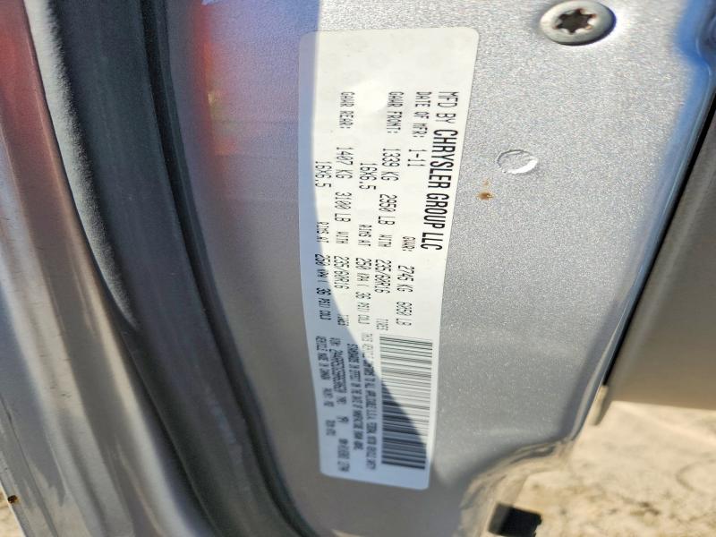 46099456 :رقم المزاد ، 2A4RR5DG5BR630620 vin ، 2011 Chrysler Town & Country مزاد بيع