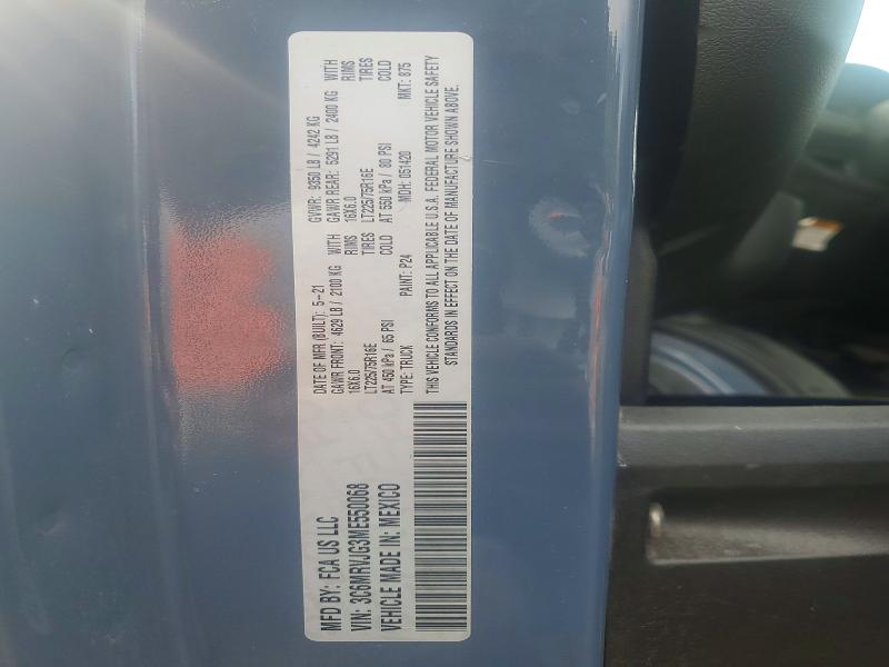 Продаж на аукціоні авто 2021 Ram Promaster 3500, vin: 3C6MRVJG3ME550068, номер лоту: 41659926