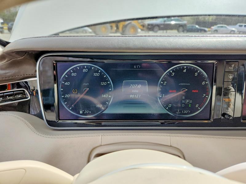 Aukcja sprzedaży 2016 Mercedes-benz S, vin: WDDXJ8FB0GA014901, numer aukcji: 46887426