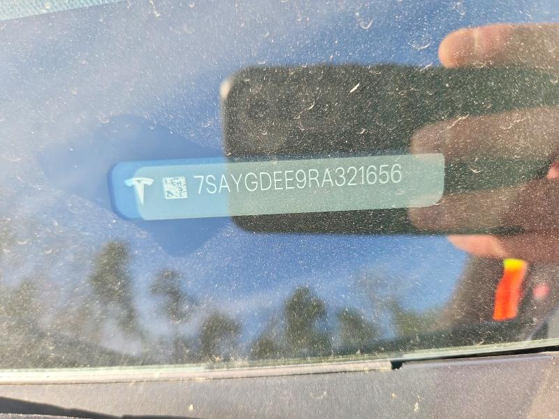 Aukcja sprzedaży 2024 Tesla Model Y, vin: 7SAYGDEE9RA321656, numer aukcji: 47397536