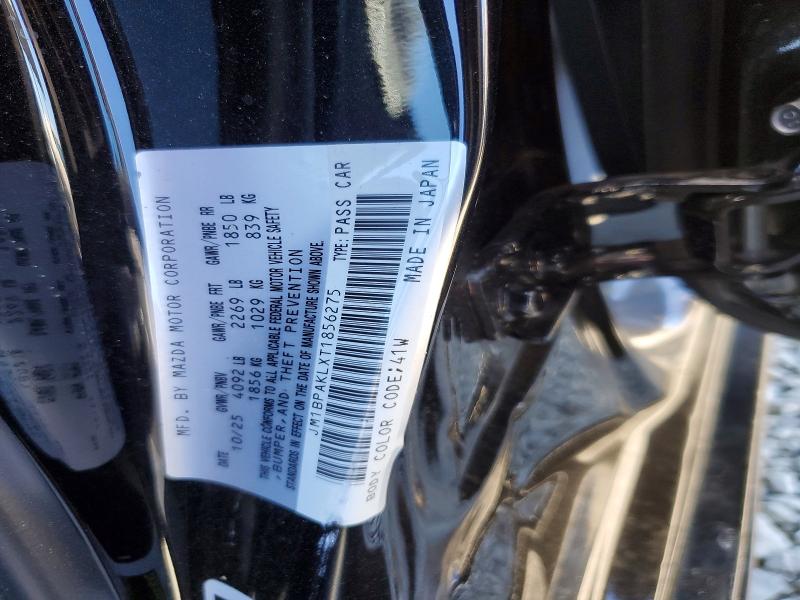 45531316 :رقم المزاد ، JM1BPAKLXT1856275 vin ، 2026 Mazda 3 مزاد بيع
