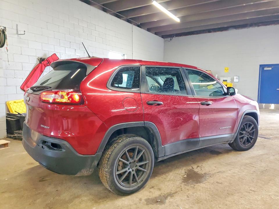 Продажа на аукционе авто 2015 Jeep Cherokee, vin: 1C4PJLAB6FW596749, номер лота: 45968196
