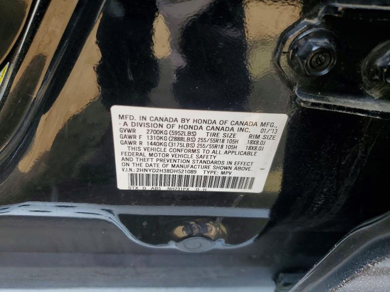 Aukcja sprzedaży 2013 Acura Mdx, vin: 2HNYD2H38DH521089, numer aukcji: 47444856