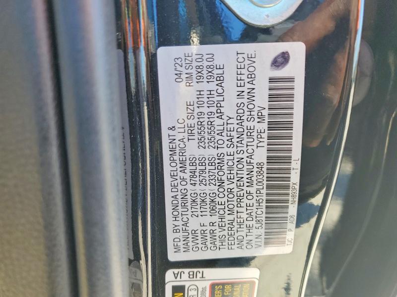 47007426 :رقم المزاد ، 5J8TC1H51PL003848 vin ، 2023 Acura Rdx مزاد بيع