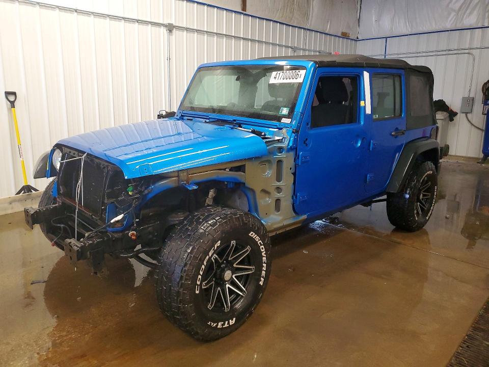 Aukcja sprzedaży 2016 Jeep Wrangler Unlimited, vin: 1C4BJWDGXGL160766, numer aukcji: 41700006