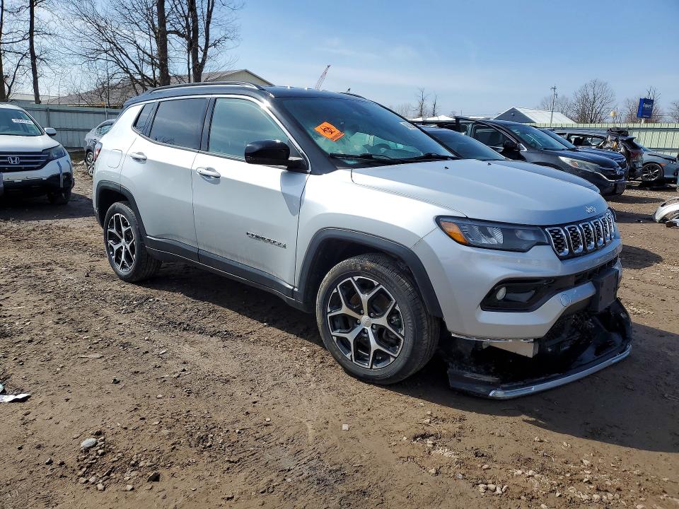 2024 Jeep Compass მანქანა იყიდება აუქციონზე, vin: 3C4NJDCN4RT107960, აუქციონის ნომერი: 46610726