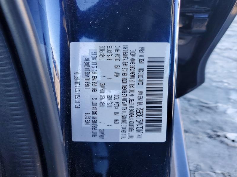 Продажа на аукционе авто 2018 Mazda 6, vin: JM1GL1WY9J1309552, номер лота: 45851526