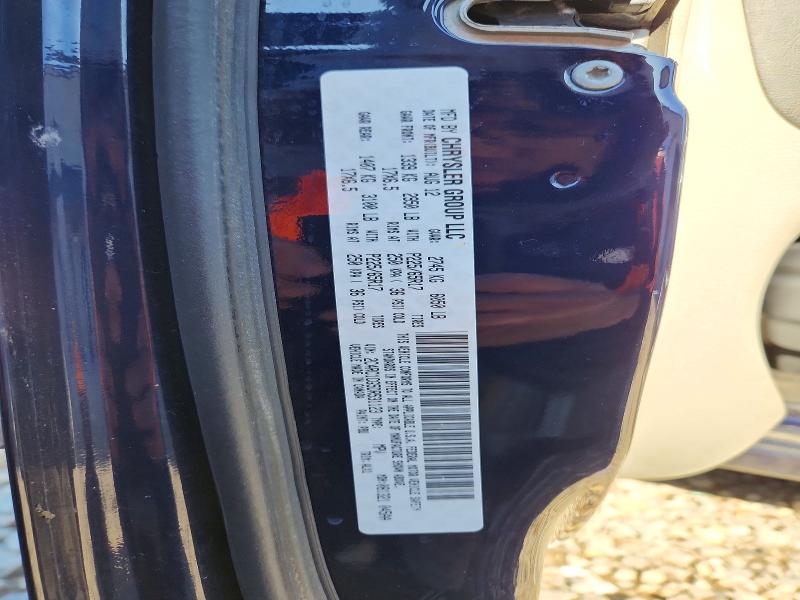 45968336 :رقم المزاد ، 2C4RC1CG5DR531123 vin ، 2013 Chrysler Town & Country مزاد بيع