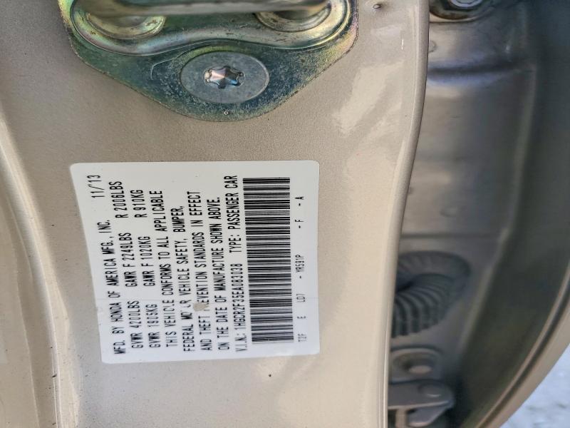 2014 Honda Accord მანქანა იყიდება აუქციონზე, vin: 1HGCR2F35EA083038, აუქციონის ნომერი: 46979286