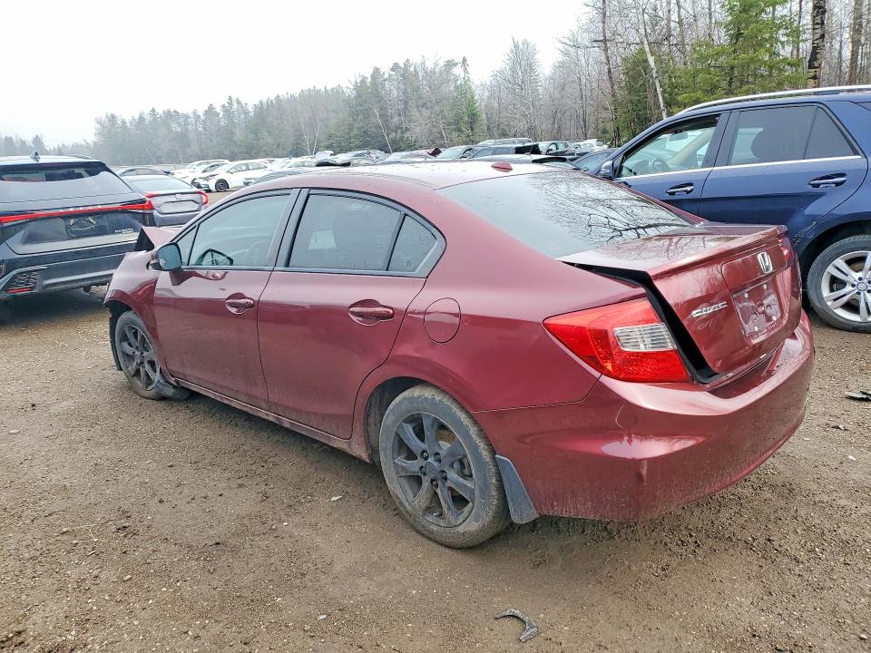 Aukcja sprzedaży 2012 Honda Civic, vin: 2HGFB2F90CH018604, numer aukcji: 47944346