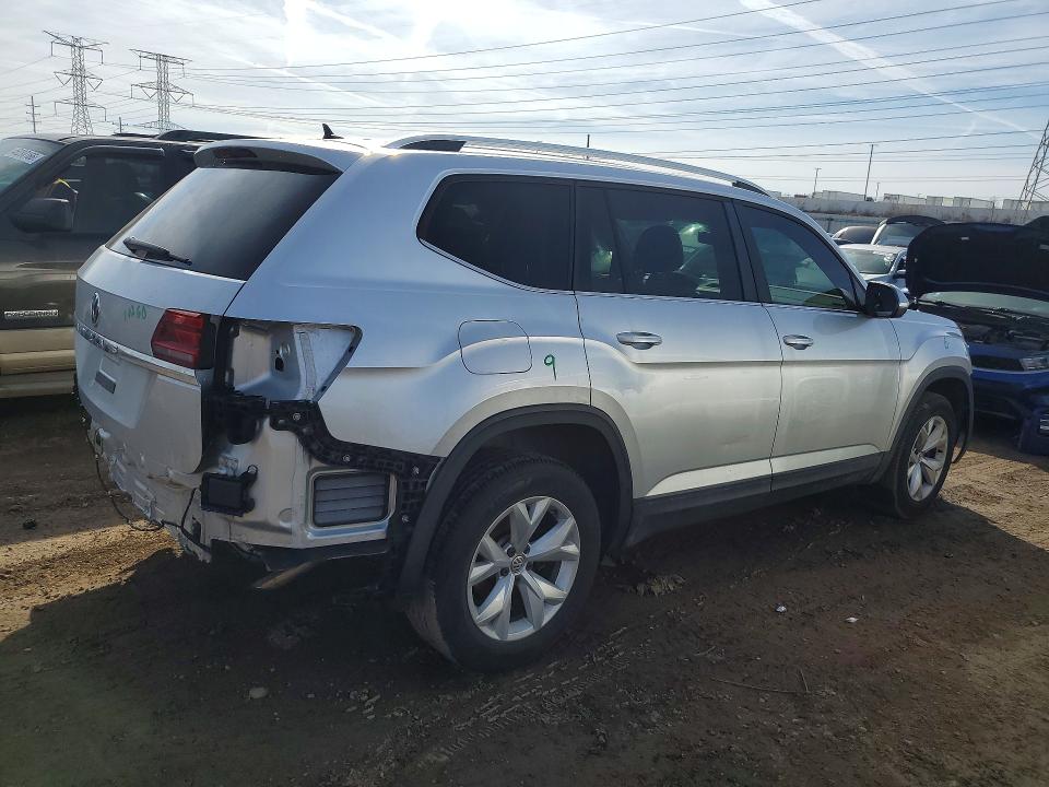 46157956 :رقم المزاد ، 1V2AP2CA0KC506296 vin ، 2019 Volkswagen Atlas مزاد بيع