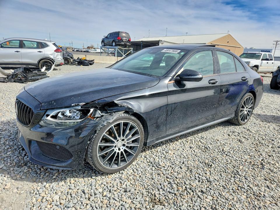 2017 Mercedes-benz C მანქანა იყიდება აუქციონზე, vin: 55SWF4KB5HU206604, აუქციონის ნომერი: 46447666