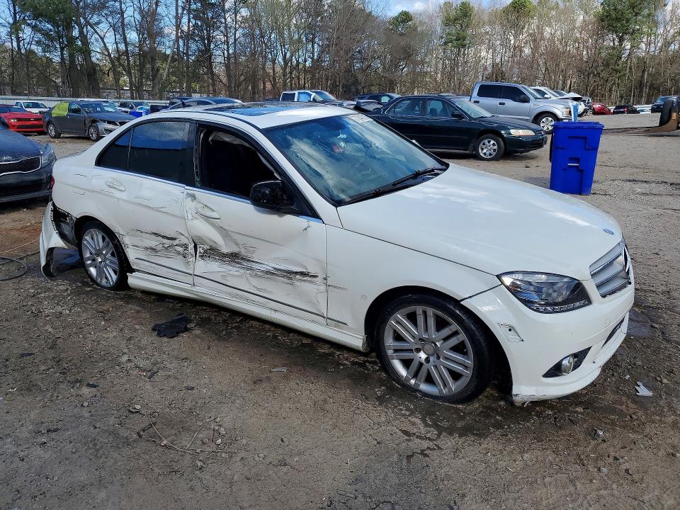 Продажа на аукционе авто 2009 Mercedes-benz C, vin: WDDGF81XX9R063290, номер лота: 77347215
