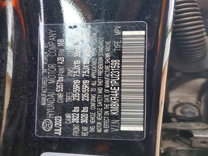 46019046 :رقم المزاد ، KM8KR4AE1PU231598 vin ، 2023 Hyundai Ioniq 5 مزاد بيع