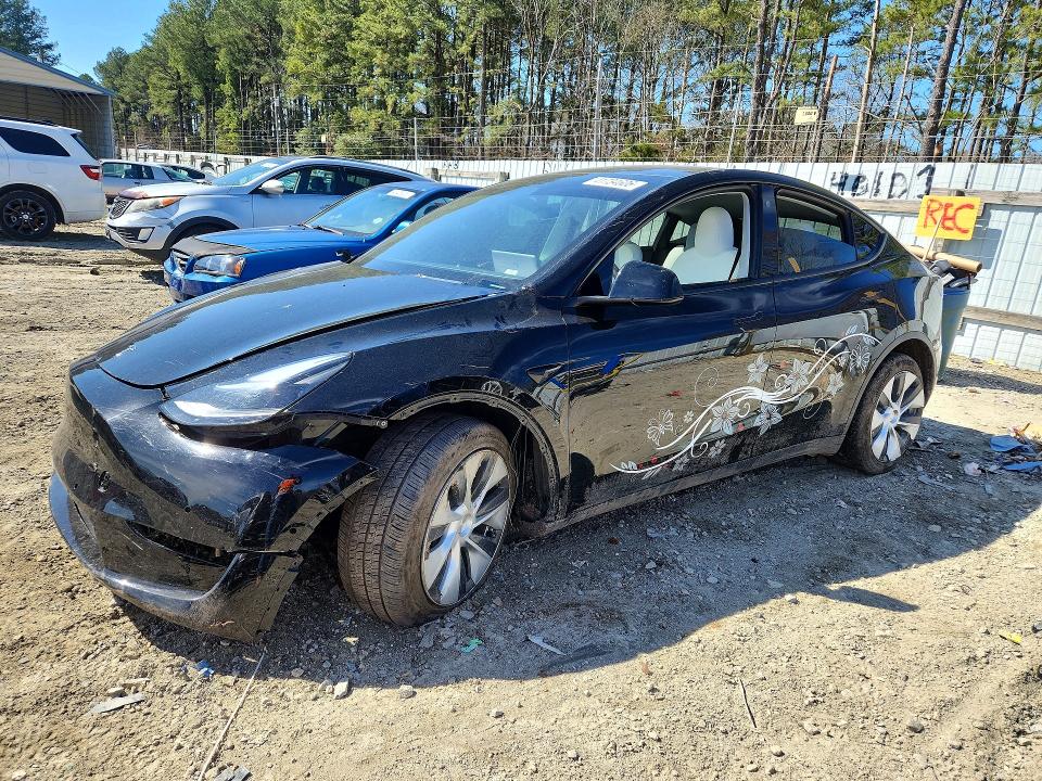 41734606 :رقم المزاد ، 5YJYGDEE5MF125299 vin ، 2021 Tesla Model Y مزاد بيع