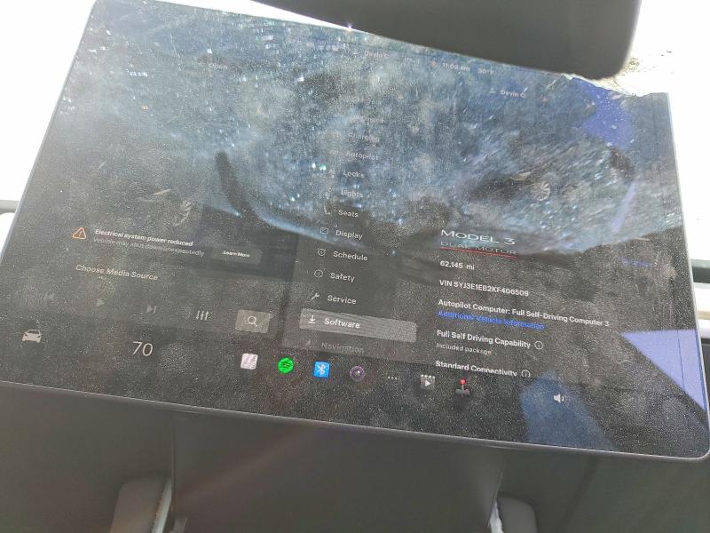 Продаж на аукціоні авто 2019 Tesla Model 3, vin: 5YJ3E1EB2KF406509, номер лоту: 46611136