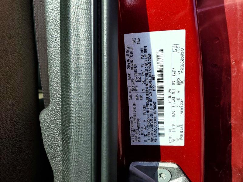 Продажа на аукционе авто 2014 Ford Escape, vin: 1FMCU0GX6EUD76847, номер лота: 45966596