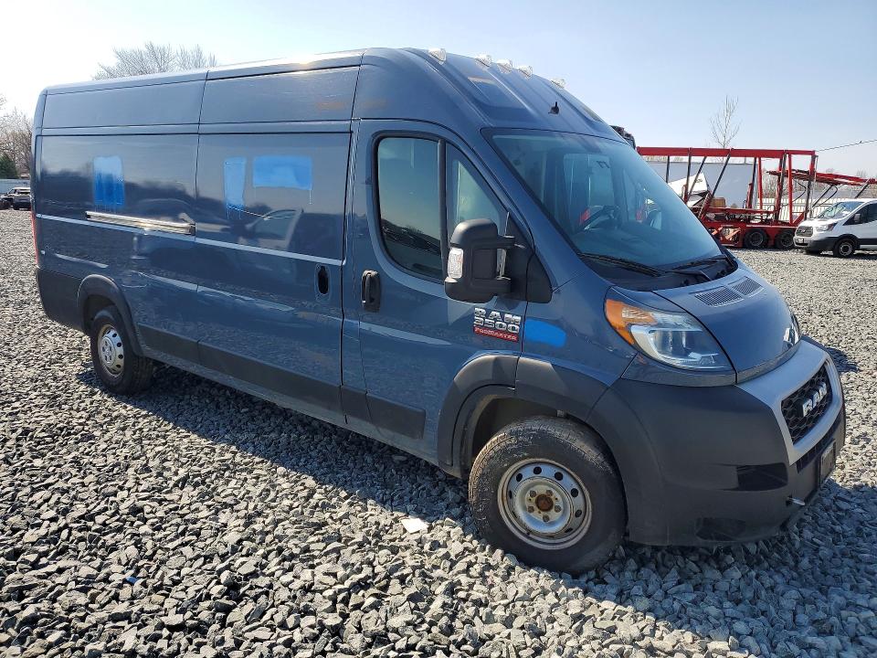 2020 Ram Promaster 3500 მანქანა იყიდება აუქციონზე, vin: 3C6URVJGXLE140608, აუქციონის ნომერი: 54189286