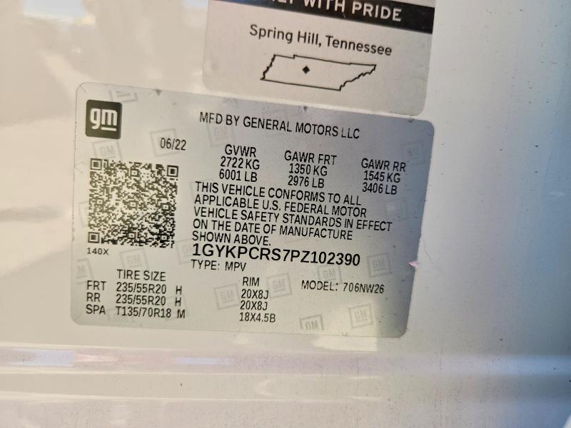 Продаж на аукціоні авто 2023 Cadillac Xt6, vin: 1GYKPCRS7PZ102390, номер лоту: 46720906